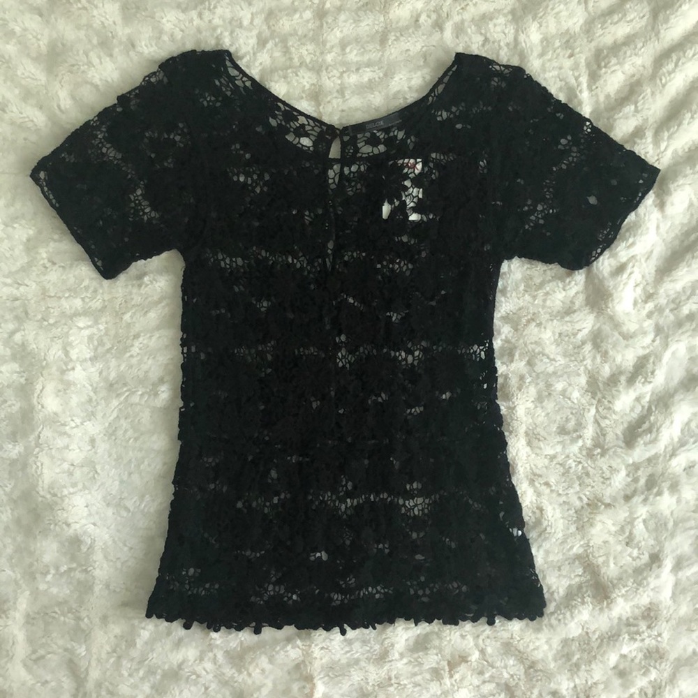 Black Lace Dulcie Top